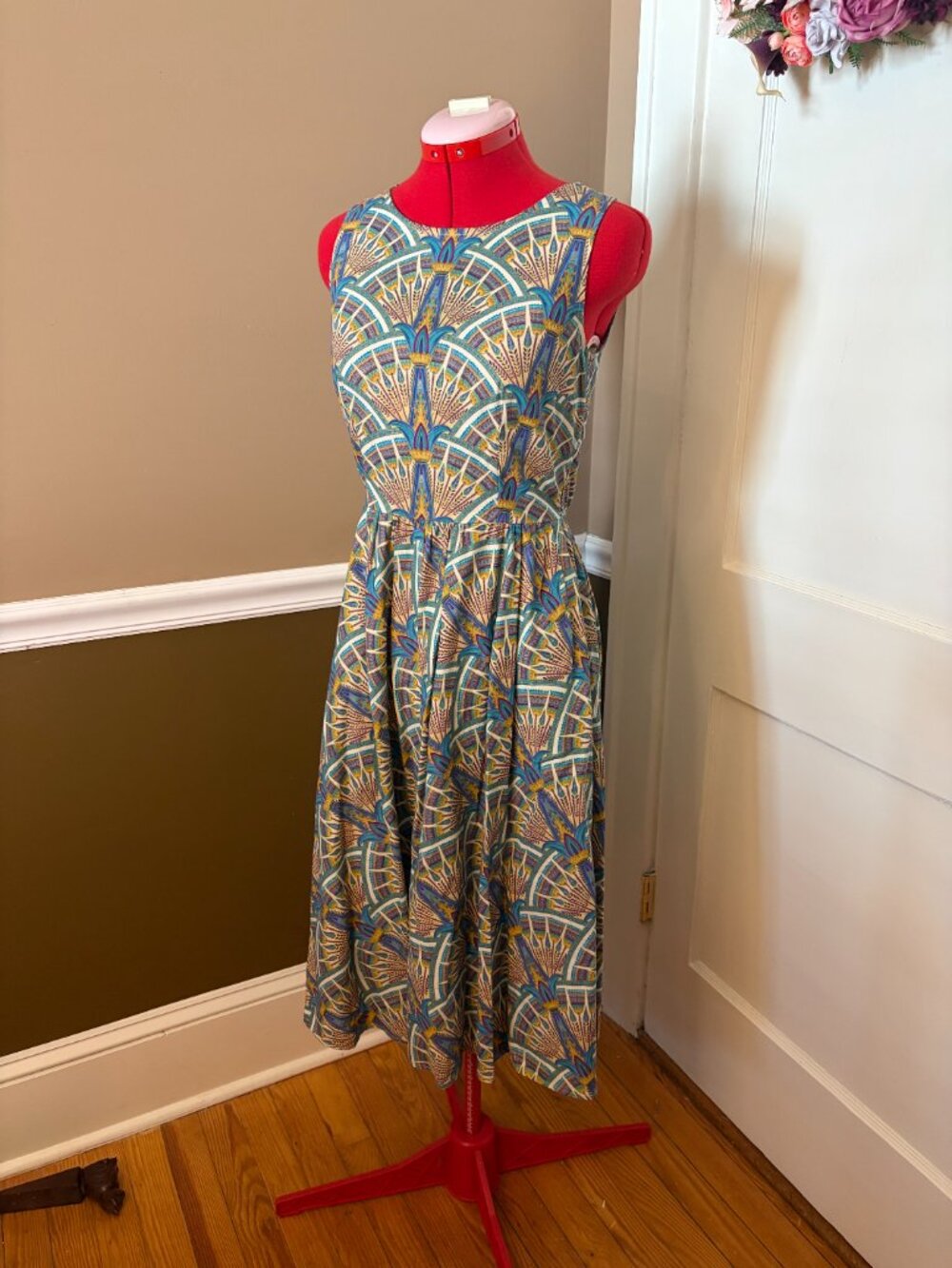 Retrolicious via ModCloth Art Deco Classic A-Line Dress